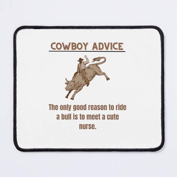 Item preview, Cowboy advice no 47282873838 designed and sold by TheJojoman.