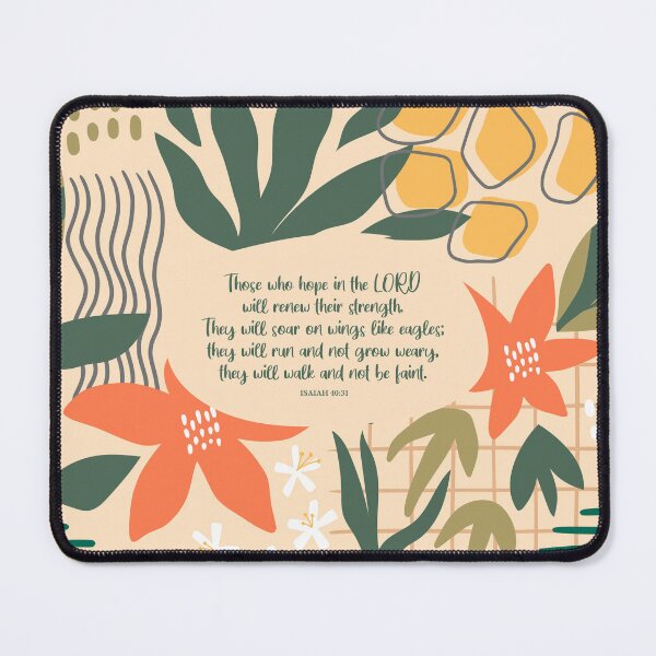 Item preview, Hope in the Lord Scripture, Isaiah 40:31 designed and sold by StudioCitrine.
