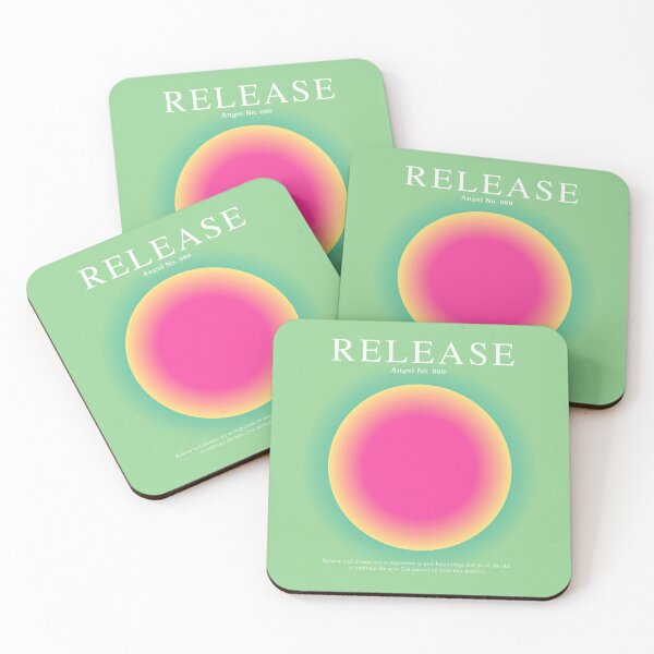 Item preview, Gradient Angel Numbers: Angel Number 999 - Release (Green & Pink) designed and sold by good-energy.
