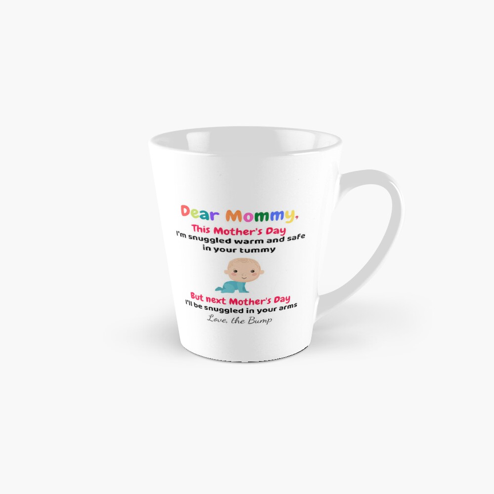 First Mother's Day Mug for Mom to Be, Cute New Mom 1st Mother's Day Gift,  Expected Mother, Pregnant Mom Mug from The Bump Coffee Mug for Sale by  May15Cz