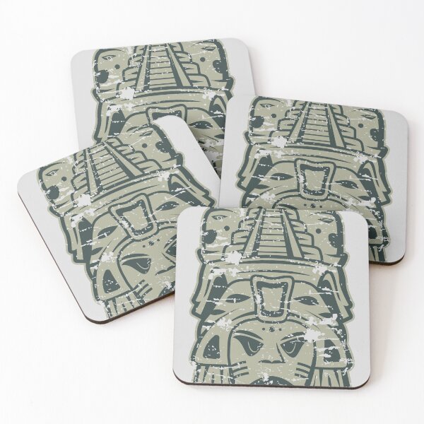 Item preview, Aztec mask face #2 designed and sold by GreekTavern1979.