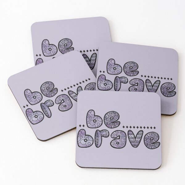 Item preview, Be Brave designed and sold by ontheoutside.