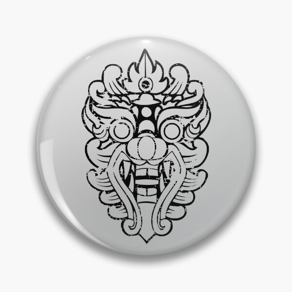 Item preview, Aztec mask face #3: Barong - Balinese/Thai mask, Thai dragon, The Beach movie designed and sold by GreekTavern1979.