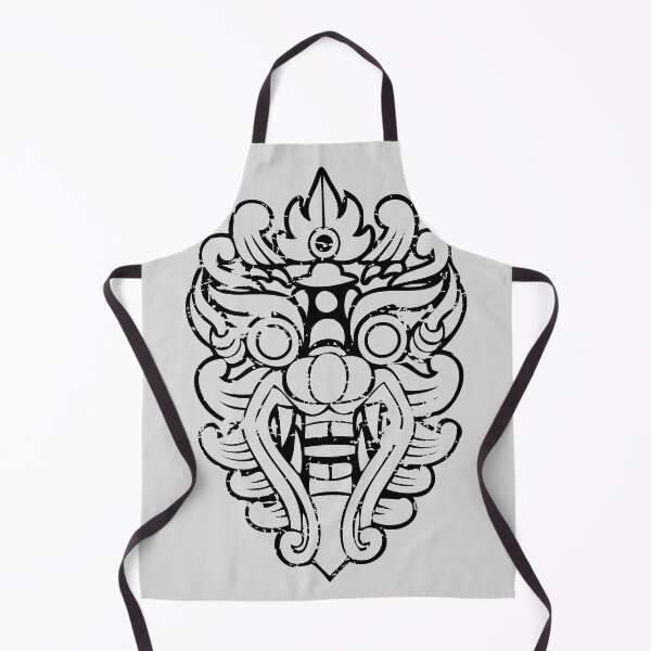 Item preview, Aztec mask face #3: Barong - Balinese/Thai mask, Thai dragon, The Beach movie designed and sold by GreekTavern1979.