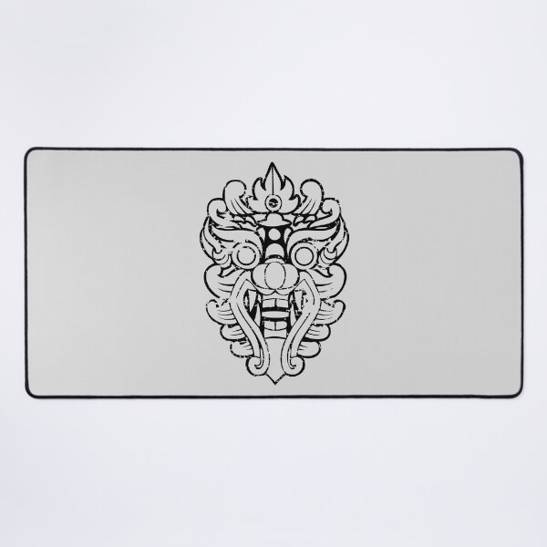 Item preview, Aztec mask face #3: Barong - Balinese/Thai mask, Thai dragon, The Beach movie designed and sold by GreekTavern1979.