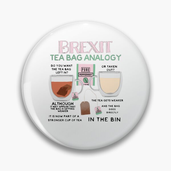 Item preview, Men Women Brexit Tea Bag Analogy James Acaster Funny Men Fan designed and sold by SydniCollier56.