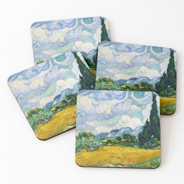 Item preview, Wheat Field with Cypresses - Vincent van Gogh designed and sold by starrylite.