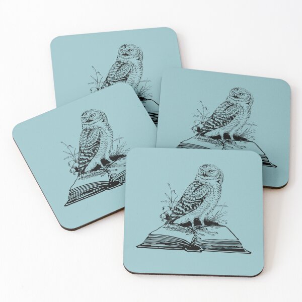 Item preview, Owlways Reading, Retro Owl with Books is Gift for Book lover and Birthdays, Winterowl designed and sold by DiensDesign.
