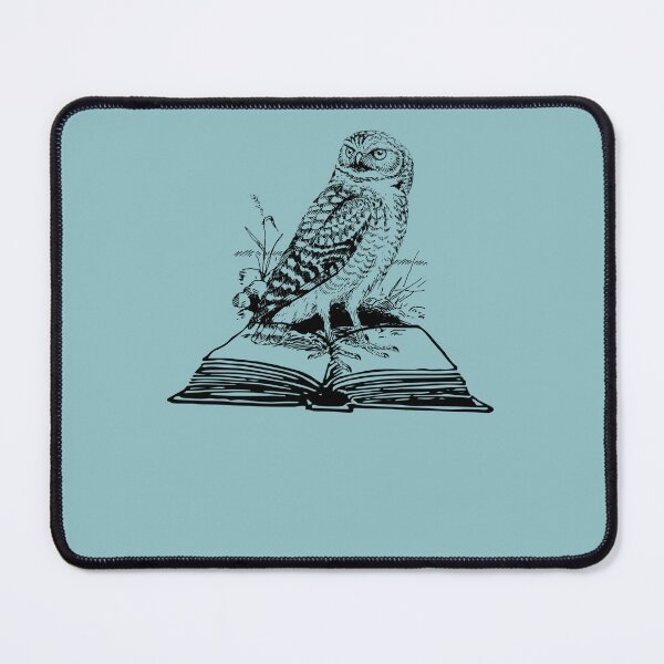 Item preview, Owlways Reading, Retro Owl with Books is Gift for Book lover and Birthdays, Winterowl designed and sold by DiensDesign.