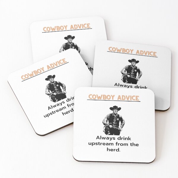 Item preview, Cowboy advice no 8673728723 designed and sold by TheJojoman.