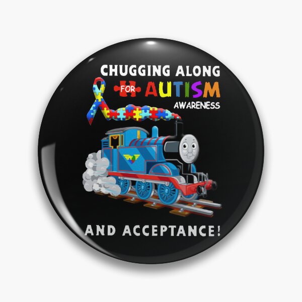 Item preview, Train Chugging Along For Autism Awareness And Acceptance designed and sold by HorsesForLife15.