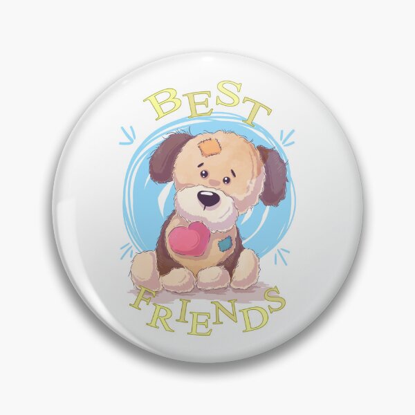Item preview, Best Friends Love Puppy Cartoon designed and sold by aventi24.