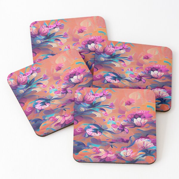 Item preview, batik flower pattern - Botanical - Spring - Flower designed and sold by CattlettArt.