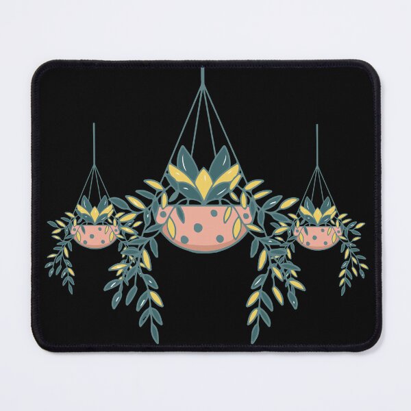 Item preview, Stylish polka dots plants in hanging planters designed and sold by GraphismNinja.