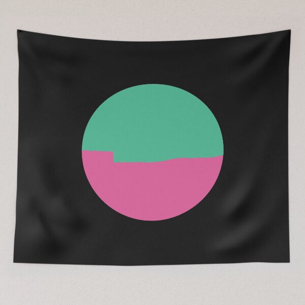 Item preview, Pink and Green Abstract designed and sold by GasconyPassion.
