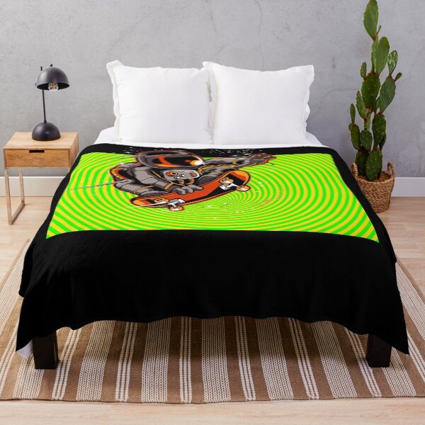 Item preview, psychedelic astronaut skater designed and sold by Raul Lopez Pomares.