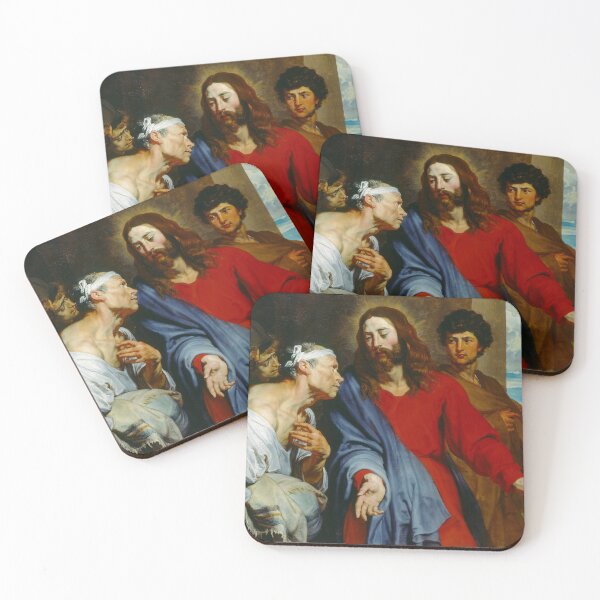 Item preview, Christ healing the paralytic - Antoon Van Dyck Art Prints designed and sold by TheSoulOfArt.
