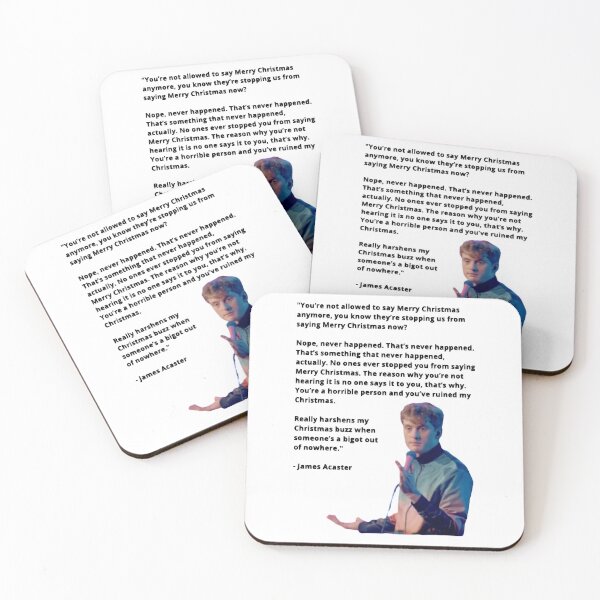 Item preview, Special Present Merry Christmas James Acaster Gift Movie Fans designed and sold by SydniCollier56.
