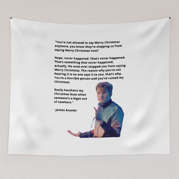 Item preview, Special Present Merry Christmas James Acaster Gift Movie Fans designed and sold by SydniCollier56.