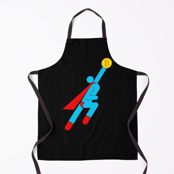 Item preview, Captain Bitcoin (BTC) Crypto Memes designed and sold by Sucryptoz Store.