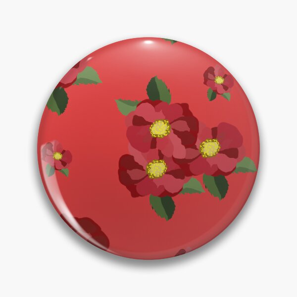Item preview, Red Flower Print designed and sold by Print-Designs.