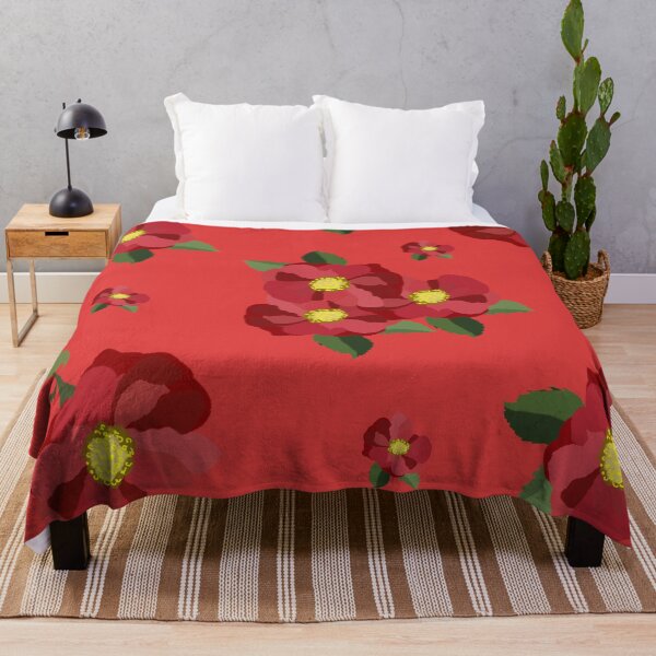 Item preview, Red Flower Print designed and sold by Print-Designs.