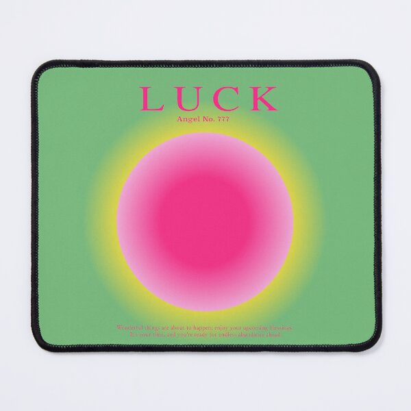 Item preview, Gradient Angel Numbers: Angel Number 777 - Luck (Pink & Lime) designed and sold by good-energy.