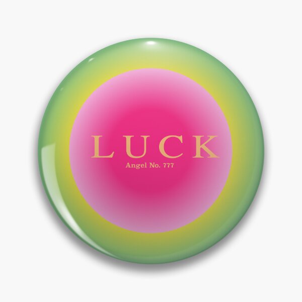 Item preview, Gradient Angel Numbers: Angel Number 777 - Luck (Pink & Lime) designed and sold by good-energy.
