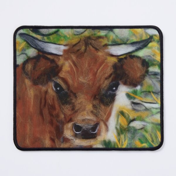 Item preview, cow, tarine, animal portrait, cow painting, designed and sold by FLEURDELAINE04.