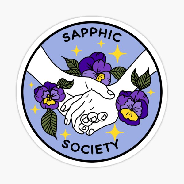 Sapphic Society Sticker