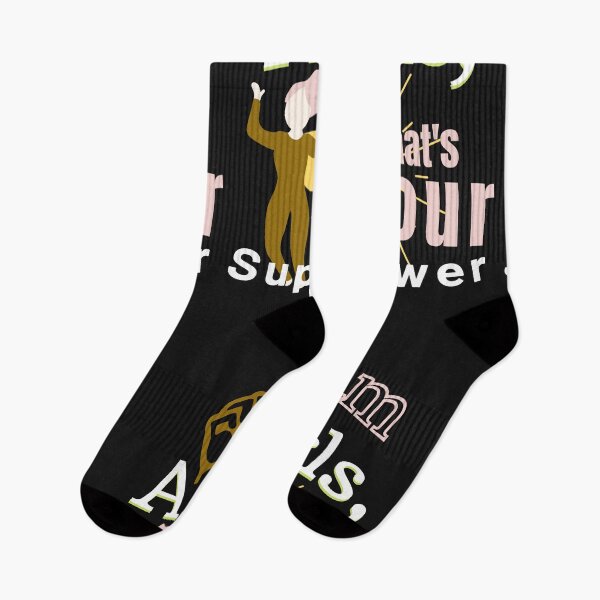 Item preview, cute I'm A Girl Whats Your Super Power design designed and sold by myt-shirt.