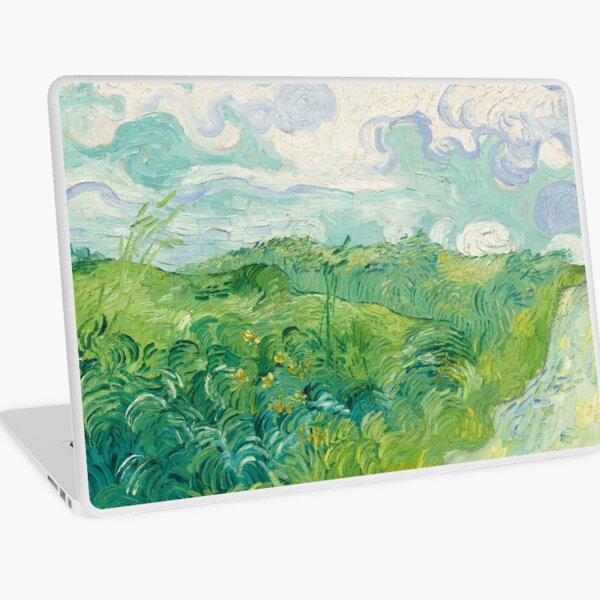 Aperçu de l'œuvre Champs de blé verts, Auvers - Vincent van Gogh créée et vendue par starrylite.