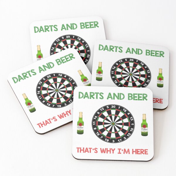 Item preview, Darts and Beer that's why I'm here designed and sold by Skipperatthebay.