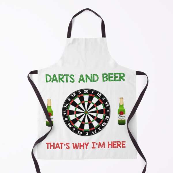 Item preview, Darts and Beer that's why I'm here designed and sold by Skipperatthebay.