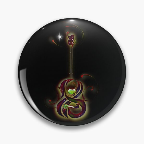 Item preview, Colorful Guitar - Artist designed and sold by Supernova98.