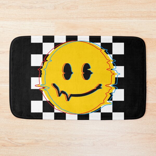Item preview, Checkerboard Smiley Face Drip designed and sold by machmigo.