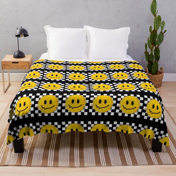 Item preview, Checkerboard Smiley Face Drip designed and sold by machmigo.