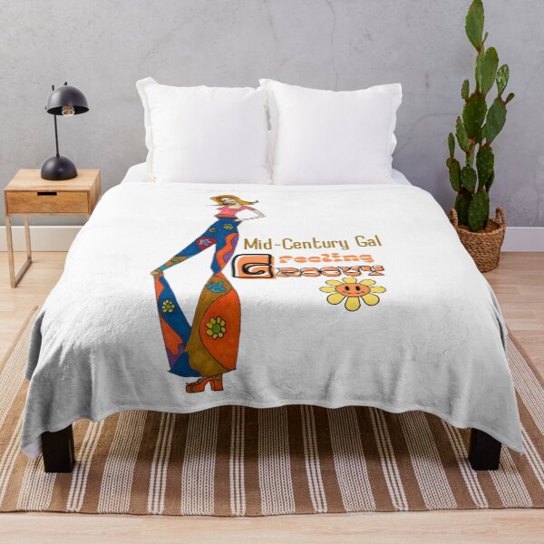 Item preview, Mid Century Gal Feeling Groovy designed and sold by concettaellis.