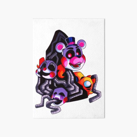 FNAF Funtime Chica 5x7in Art Print 