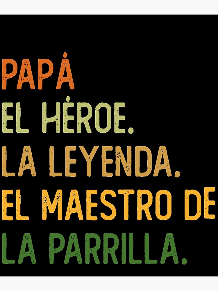 Discover Dad the hero the legend The Master of the PREMIUM MATTE VERTICAL POSTER