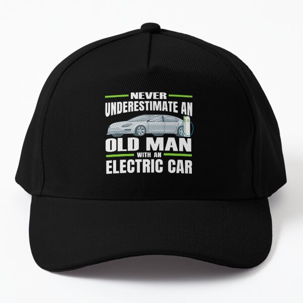 Never Underestimate an Old Man with an Electric Car Coffee Mug for Sale by  autoaddict