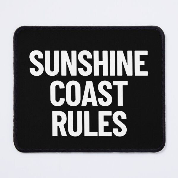 Item preview, Sunshine Coast Rules Queensland Australia Capital City designed and sold by Legit Hooligan.