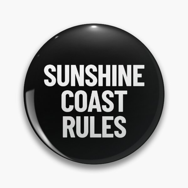 Item preview, Sunshine Coast Rules Queensland Australia Capital City designed and sold by Legit Hooligan.