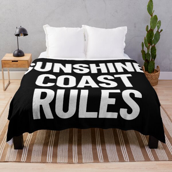 Item preview, Sunshine Coast Rules Queensland Australia Capital City designed and sold by Legit Hooligan.