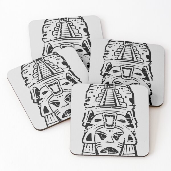 Item preview, Aztec mask face #7 designed and sold by GreekTavern1979.