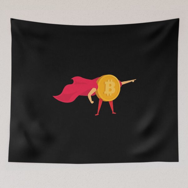 Item preview, Captain Bitcoin II (BTC) Crypto Memes designed and sold by Sucryptoz Store.