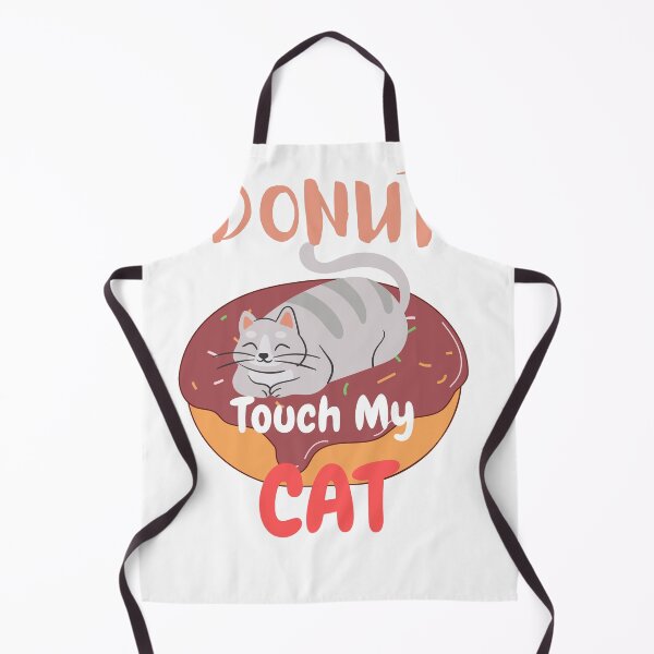 Item preview, Donut Touch My Cat | Funny Cat | Donut cat designed and sold by Avy The Creator.