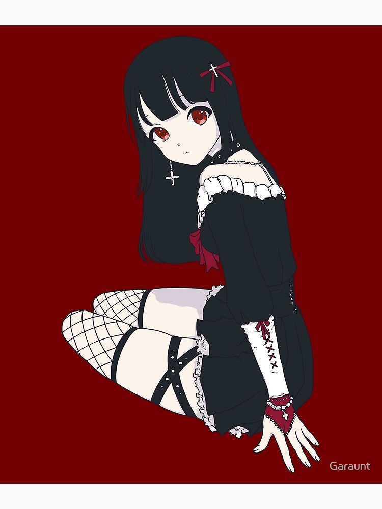 Cute goth anime girls HD wallpapers | Pxfuel