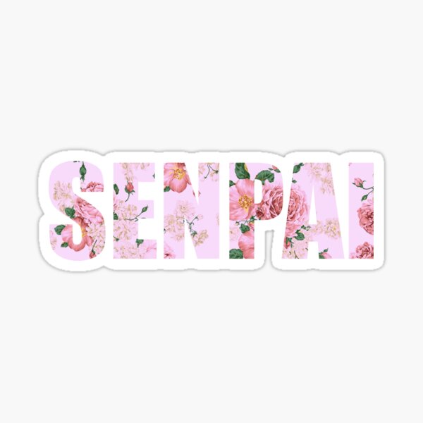 Senpai Pegatina
