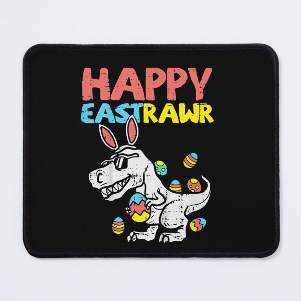 Item preview, Kids Happy Eastrawr T Rex Dinosaur Easter Bunny Egg Boys Kids designed and sold by RachelCine.